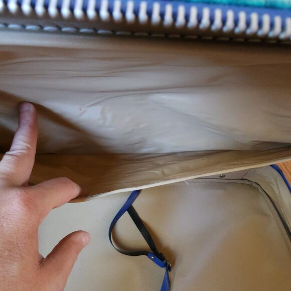 Vintage Floral Suitcase Peters Bag Corp 60s 70s Flower Power Luggage 17"x11"x4" - Picture 9 of 10